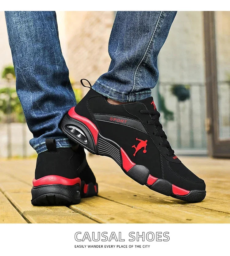 Fashion Men Professional Running Shoes Lightweight and Breathable Sneakers Lace Up Outdoor Sports Tennis Shoes New Casual Shoes