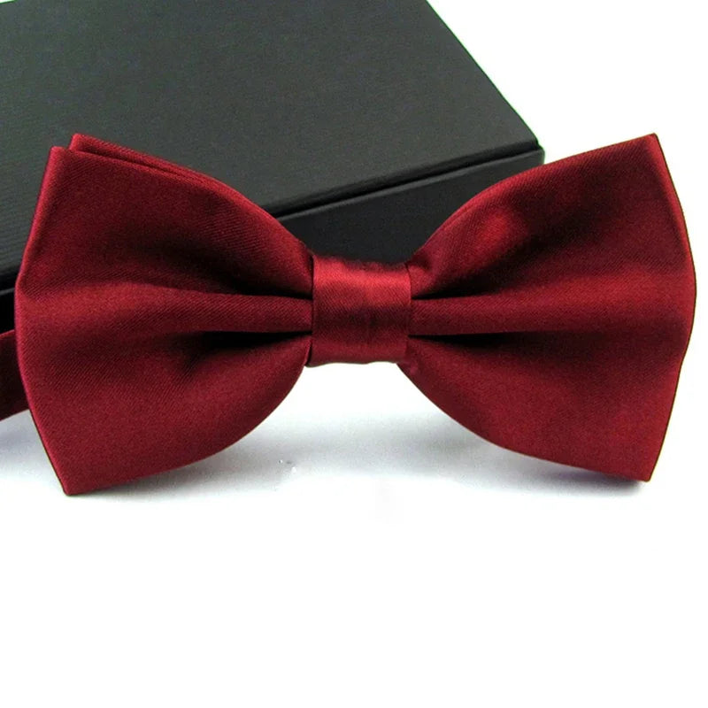 Bow Tie Male Solid Neckwear Marriage butterfly ties For Men Candy Color Butterfly Cravat girls Butterflies YJB0001