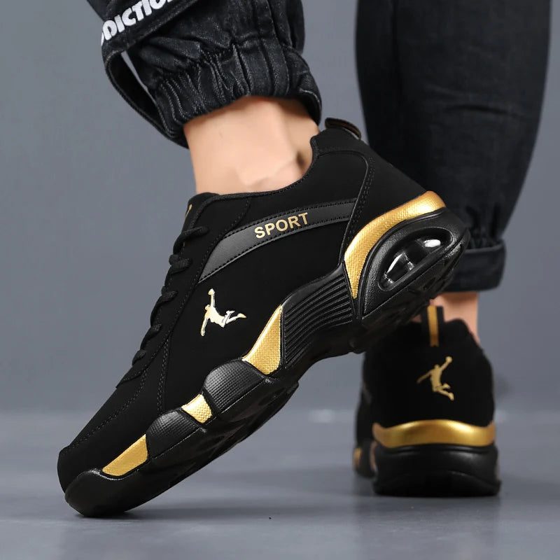 Men's Road Running Shoes, Lace-Up Closure, Suitable for All Seasons, Low-Top Trendy Versatile Hiking Shoes, Tennis Casual Walking Fitness Hiking Shoes - the Perfect Sports Shoe for Outdoor Adventures, Ideal for Sports Enthusi