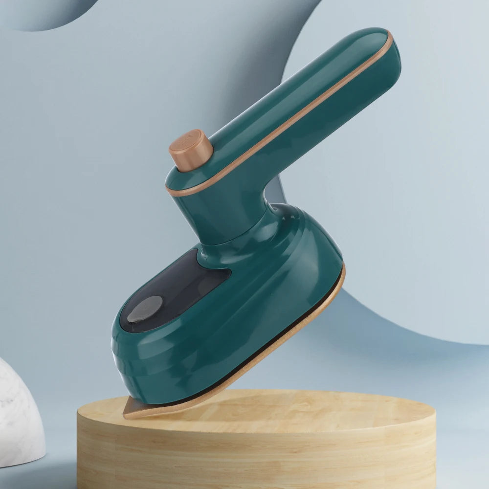 Mini Handheld Steam Iron 170° Rotating High-Temperature 180°C Portable Garment Steamer Wet & Dry Ironing Machine for Home&Travel