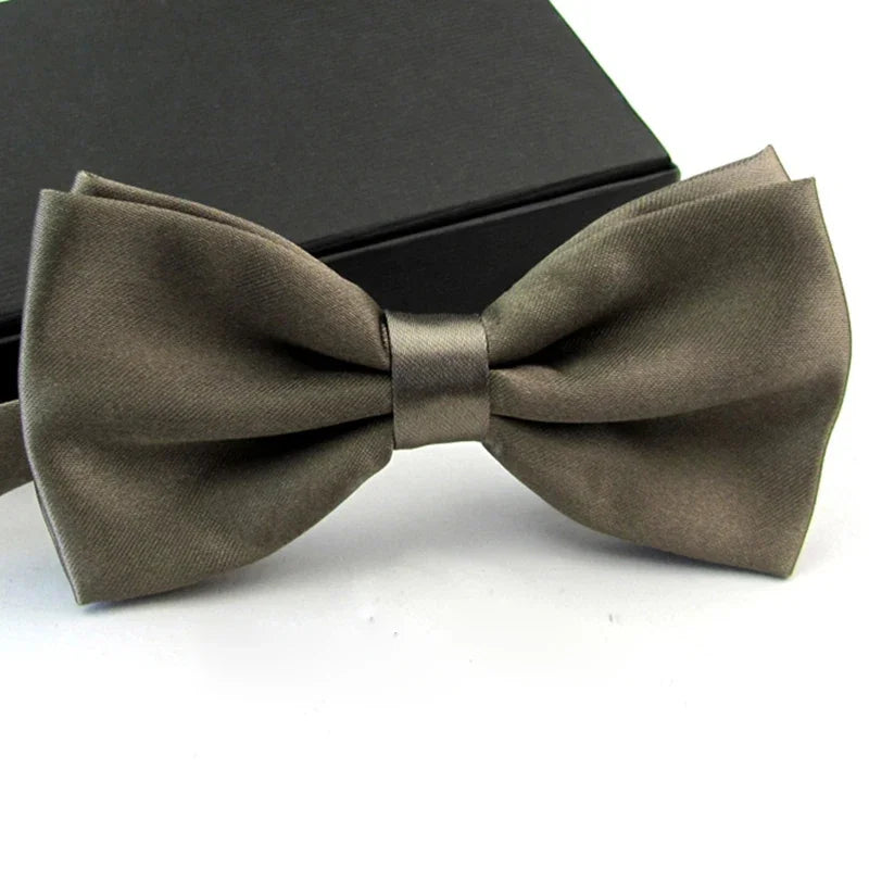 Bow Tie Male Solid Neckwear Marriage butterfly ties For Men Candy Color Butterfly Cravat girls Butterflies YJB0001