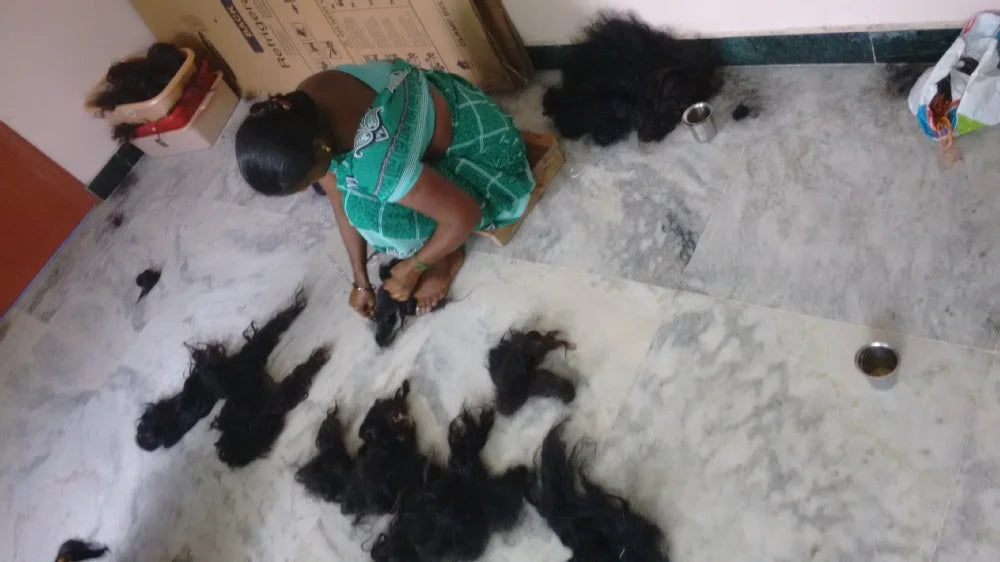 Raw Unprocessed Double Drawn Indian Remy Hair Bundles 12A Grade 100% Natural Cuticle Aligned Virgin Human Hair Bulk