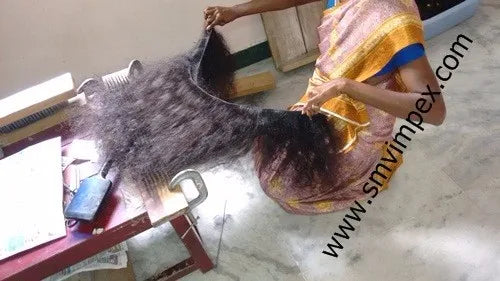 Raw Unprocessed Double Drawn Indian Remy Hair Bundles 12A Grade 100% Natural Cuticle Aligned Virgin Human Hair Bulk